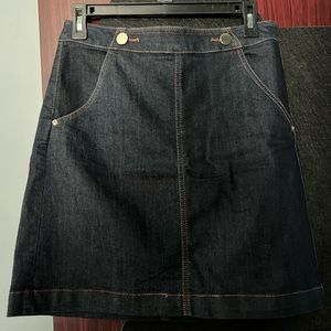 Loft denim skirt